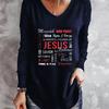 Vintage Cartoon 3D Tees Top Long Sleeve Loose Plus Size Print T Shirt Women Autumn V Neck Tshirts