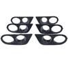 Car Front Bumper Grill Fog Light Cover Grille Trim Honeycomb Mesh For BMW E46 M3 2001 2002 2003 2004 2005 2006 Accessories