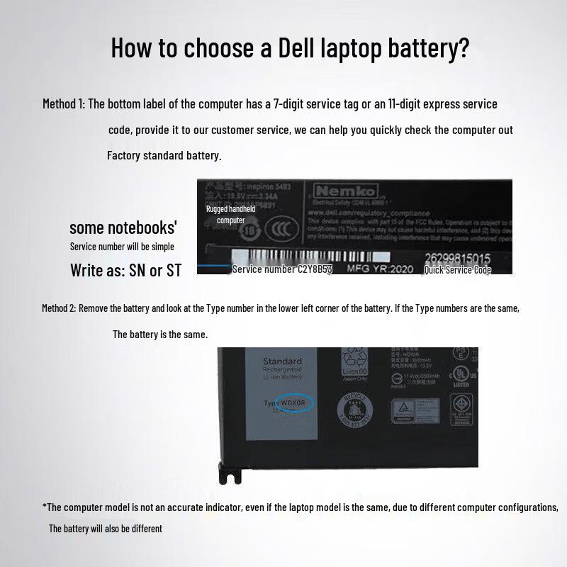Dell Precision Laptop Battery R8D7N