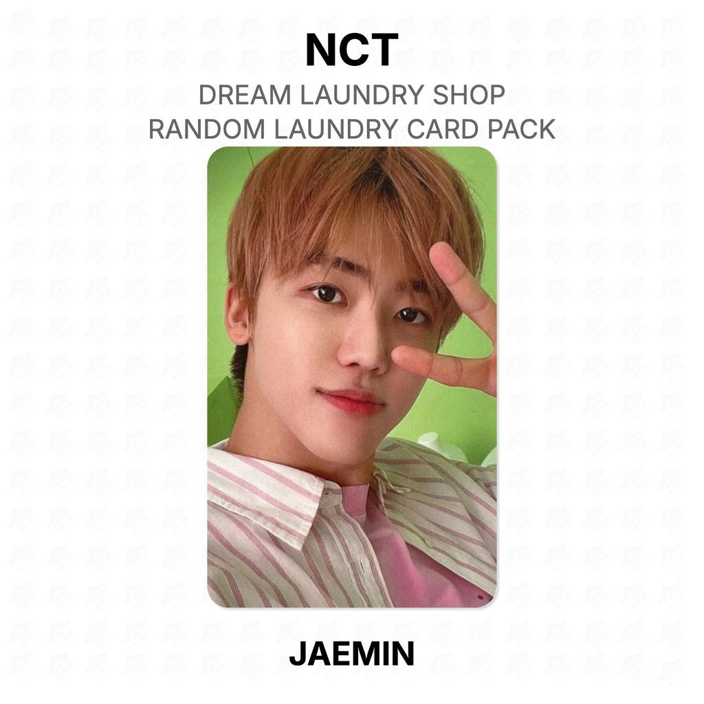 NCT DREAM LAUNDRY SHOP Случайная упаковка карт для стирки Официальная фотокарточка