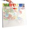 Portable File Folder High Quality 4K/8K/16K Waterproof Drawing Paper Collection Book A2/A3/A4 Picture Album School Office