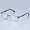 Stainless Steel Men Business Reading Glasses for Reader Mens Presbyopia Optical Eyeglasses +1.0 1.5 2.0 2.5 3.0 3.5 4.0