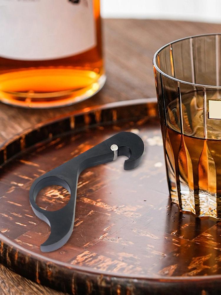 One-handed Bottle Opener Magnetic Bottle Opener Portable Beer Opener for Kitchen Bar or Restaurant Gift for Men