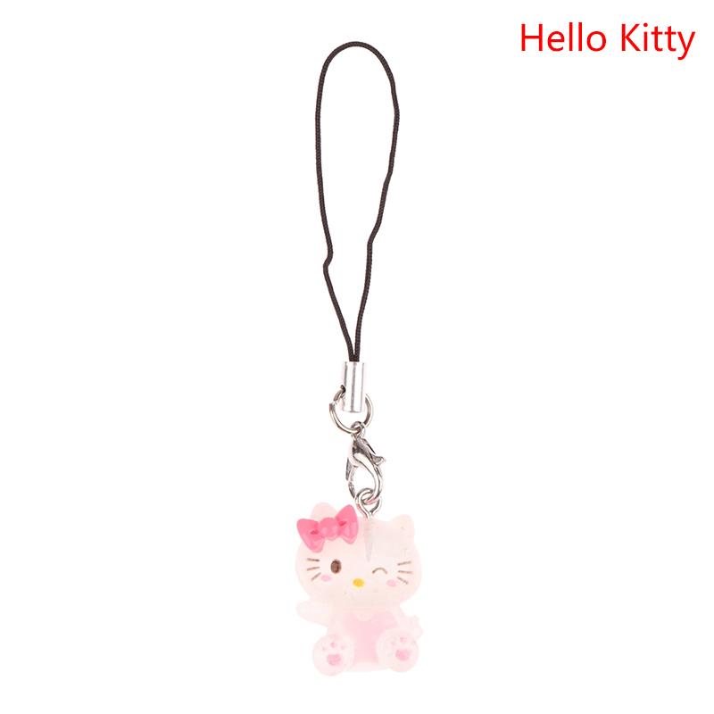 Подвеска для телефона Sanrio Melody Cinnamoroll Брелок-шнурок Kuromi Сумка-подвеска Hello Kitty Подвесное украшение на веревке