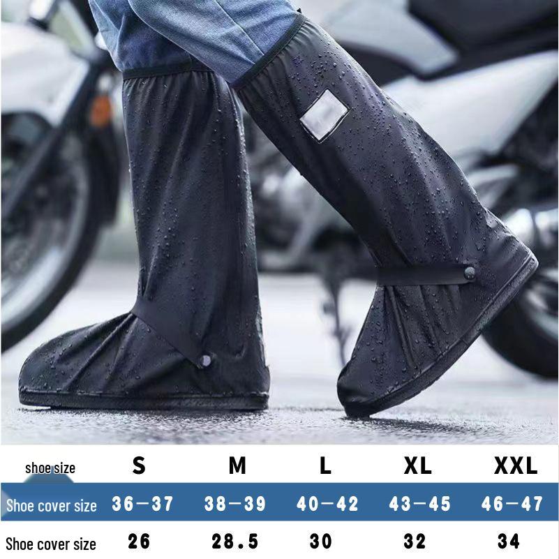 Unisex Waterproof High-Top 360° Coverage Rain Boots with Thickened, Wear-Resistant Design