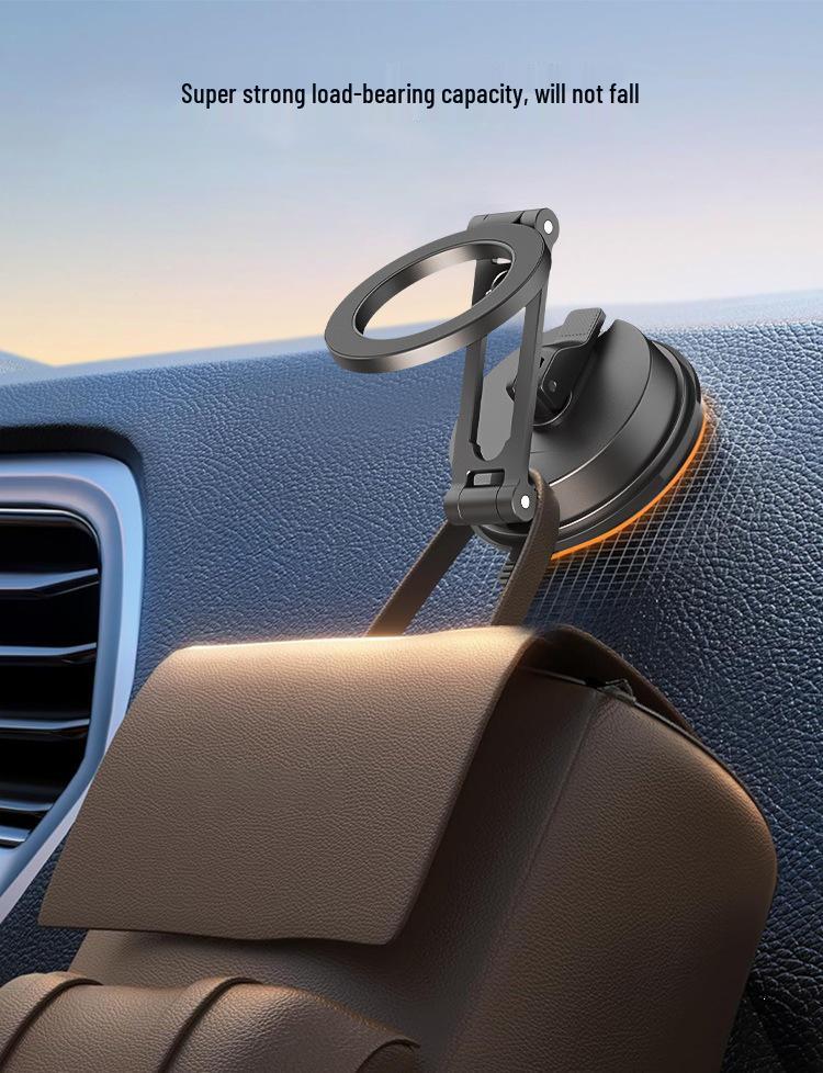 Universal Dashboard Magnetic Phone Holder with Suction Cup