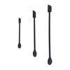 3pcs Long Handle Silicone Spatula Set Double Head Spatula  Beauty Product Scraping