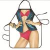 Мужские и женские фартуки, необычные и оригинальные фартуки, сексуальные фартуки для вечеринок