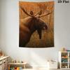 Autumn Elk Pattern Home Decor Tapestry, Wall Hanging, Decorative RV Wall Cloth.MGT0918322