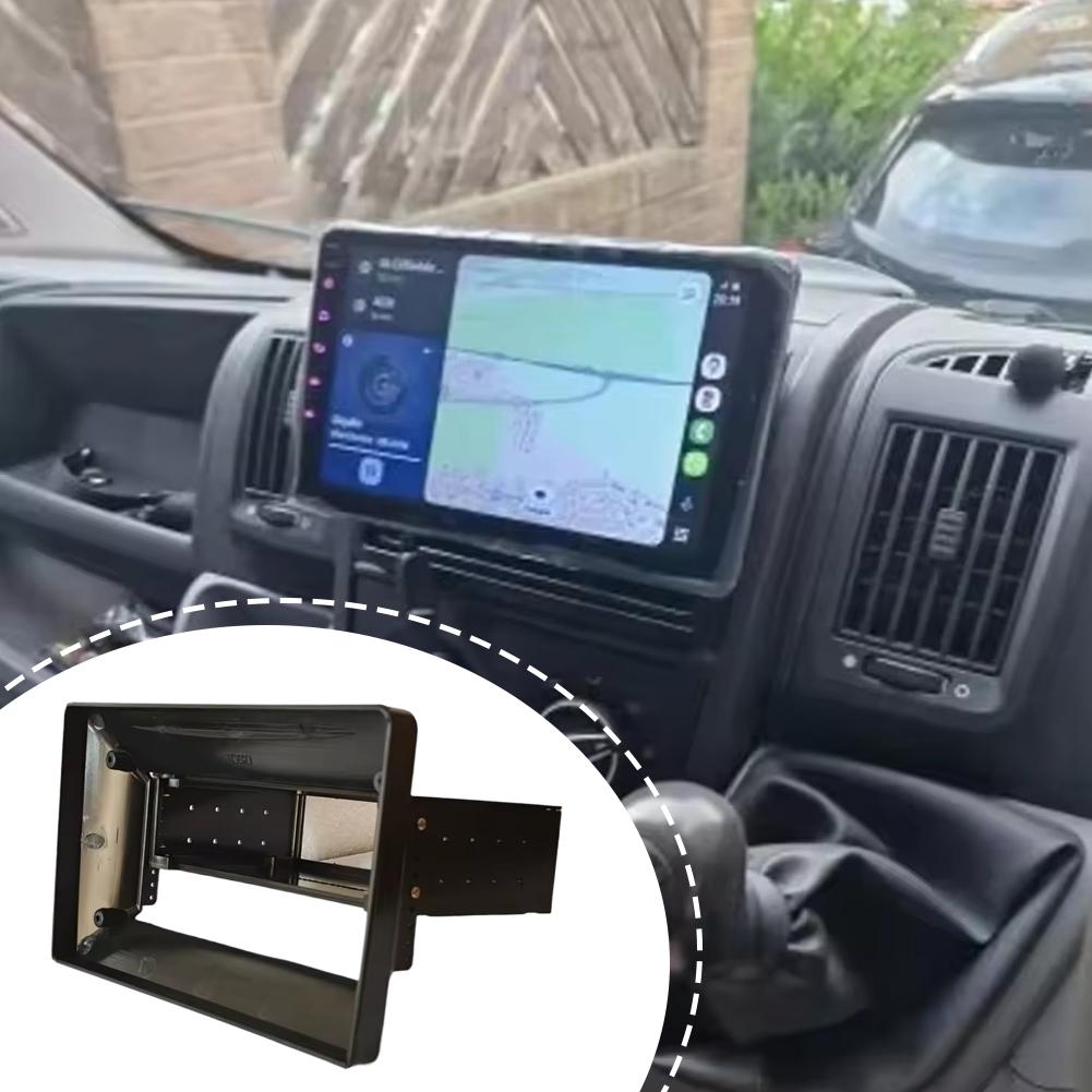 1 DIN 9 10 дюймов Универсальная автомобильная стерео радио рамка Сенсорный экран Автомагнитола Автомобильный MP5-плеер Рамка Переходник Навигационная панель