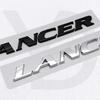 for Mitsubishi Lancer ABS Plastic Car Rear Trunk Emblem 3D Nameplate Badge Side Modified Deocration Styling Accessories