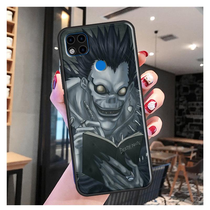 Японский аниме Death Note для Redmi 10, чехол для Xiaomi Redmi Note 11 Pro 8 9 10 Pro 8T 9S 10S 9A 9C 9T, чехол Fundas