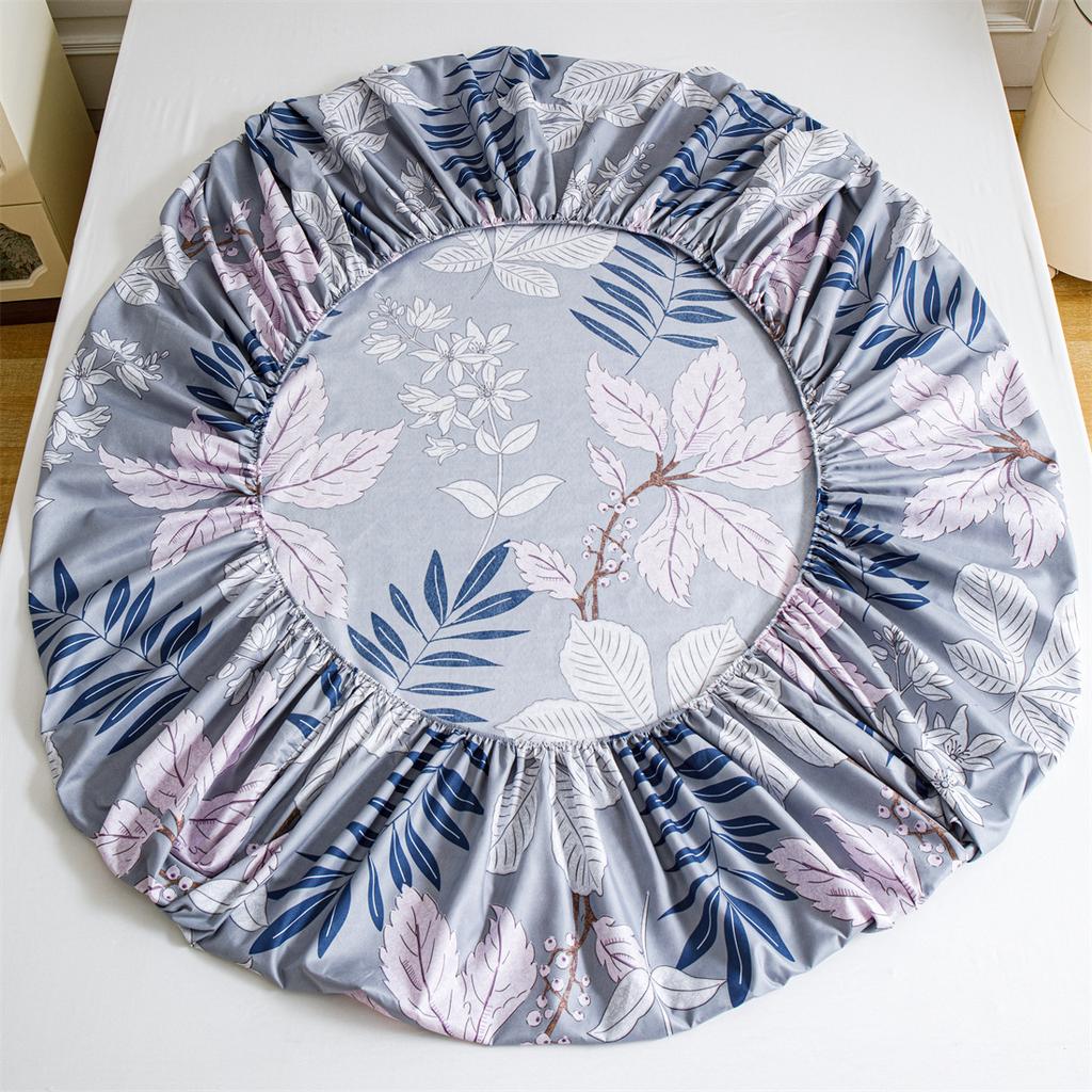 1 шт. Простыня на резинке с принтом, Постельное белье, Без наволочки. для Спальни, Отеля Различные Домашние Украшения