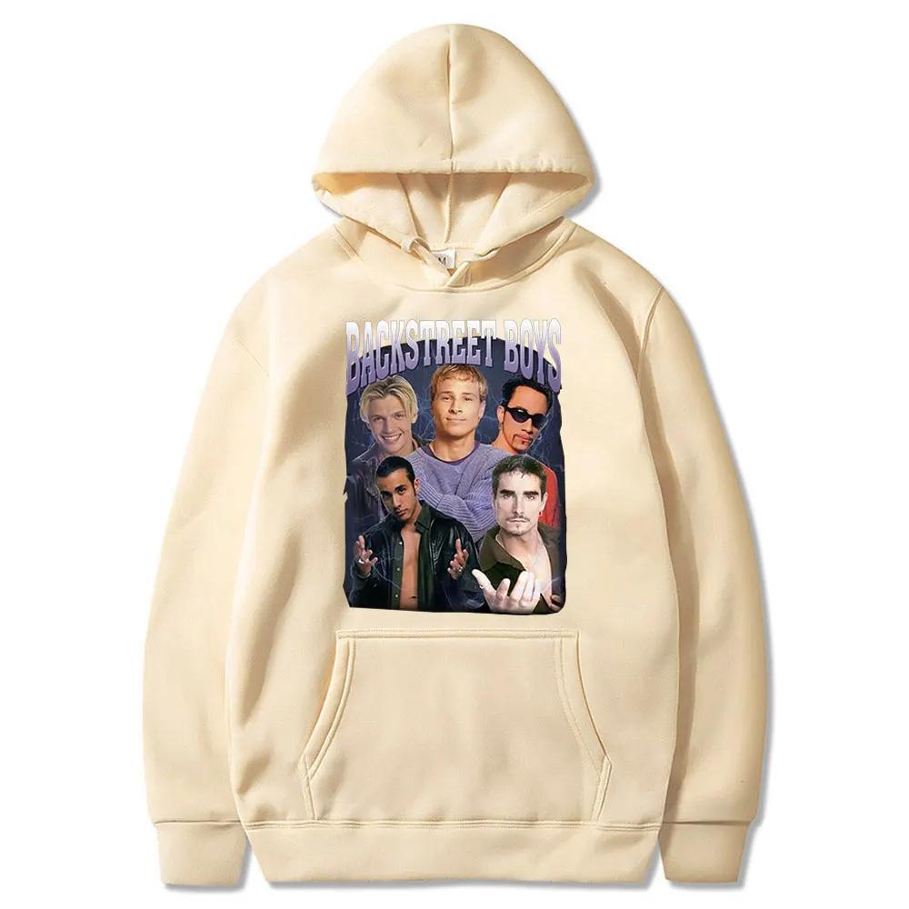 90-е классика винтаж Backstreet Boys Band толстовка с капюшоном для мужчин и женщин хип-хоп рок толстовки с капюшоном свободный уличный спортивный костюм