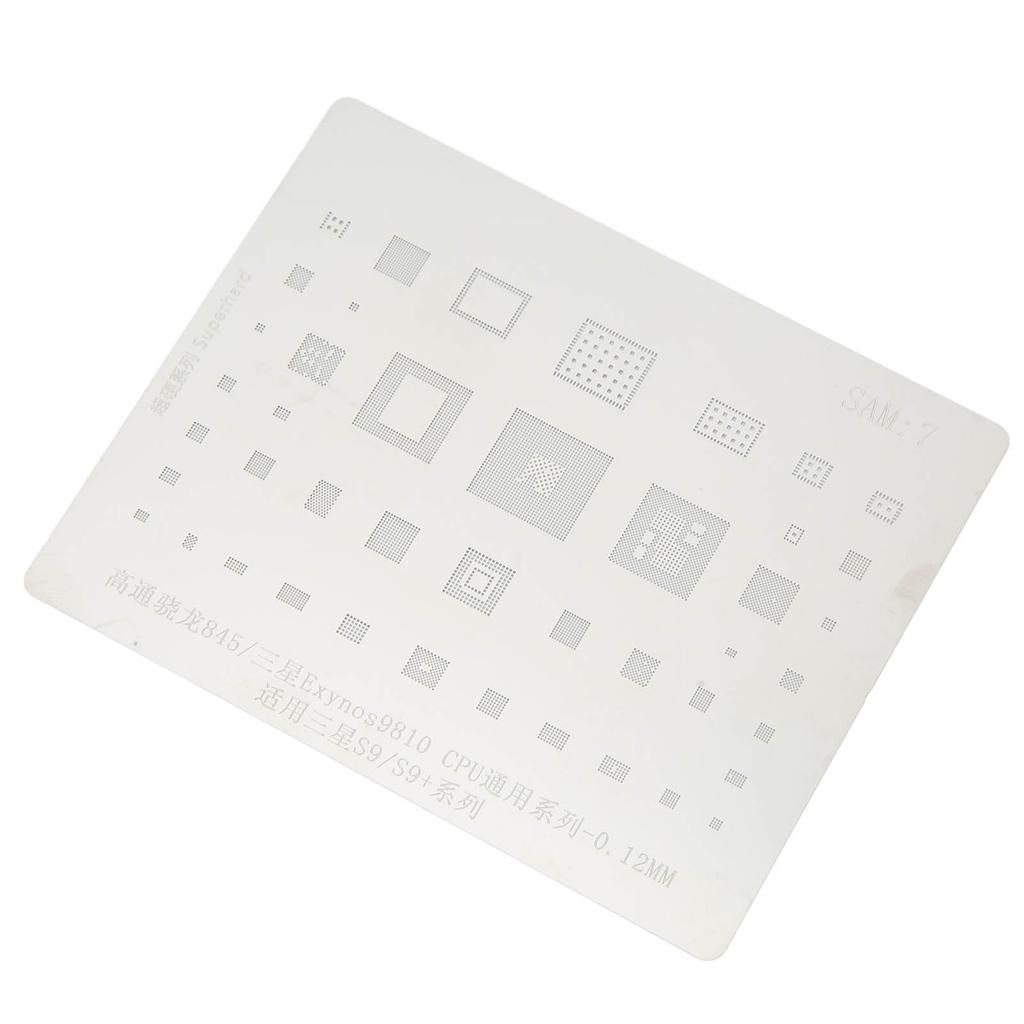 Трафарет для реболлинга телефона с точным позиционированием шаблона для установки олова на процессор для серии Samsung S9