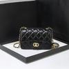 French Small Fragrance Diamond Chain Bag Light Luxury Shoulder Bag Crossbody Bag Small Bag Women's Bag Versatile High End Sense