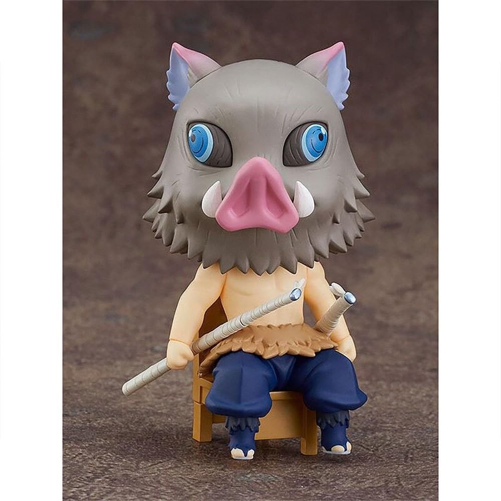Раскрашенная подвижная фигурка Nendoroid Demon Kimetsu no Yaiba Inosuke Tsukihira G12140 Slayer, немасштабируемая АБС и ПВХ