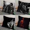 Singer XXXTentacion Rap Hip Hop Music Pillow Case Fashion Square Pillowcase Bedroom Sofa Room Ins Decoration Leisure Cushion