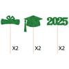 6 шт. палочек для украшения выпускного вечера 2025 года - украшения для выпускного класса