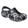 Crocs Унисекс Черный Мраморный Рисунок ЭВА 3 см Модные Дышащие Сабо для Улицы 206935-066