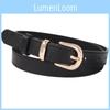 Style Minimalist Stylish Pu Belt With Alloy Pin Buckle For Daily Suitable Use
