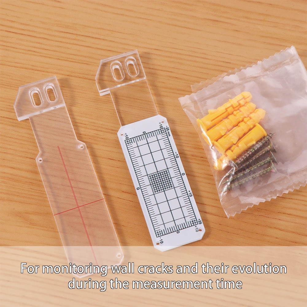 Positioning Corner Tell-Tale Crack Monitor Crack Measurement Precision Instrument Versatile Monitorings Tool Flat Surface