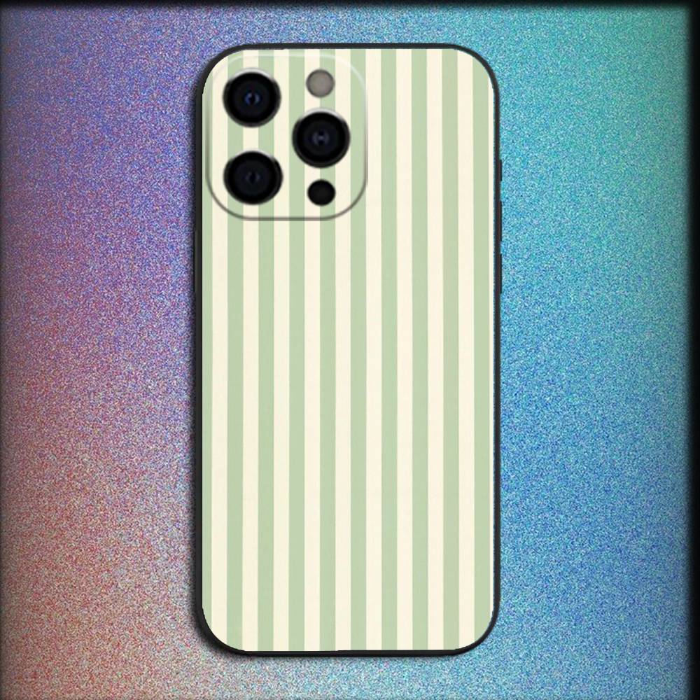 Artistic Color Stripes Phone Case For iPhone 17 Air 16 e 15 14 13 12 11 Pro Max Plus Mini SE 2020 2022 Shockproof Cover Funda