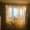 USB светодиодные занавески гирлянды огни рождественские украшения свадебные гирлянды новогоднее праздничное освещение для гостиной