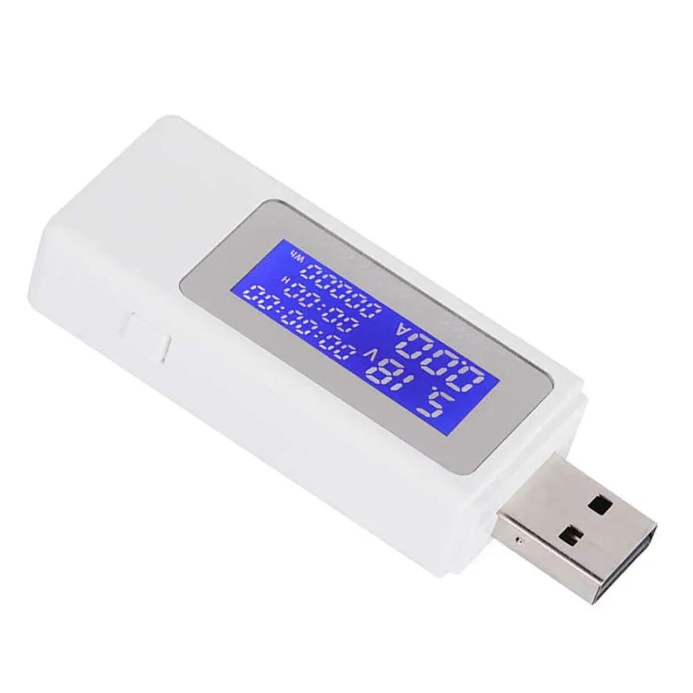 USB Вольтметр Амперметр Напряжение Емкость Тестер Батареи USB Вольт Ампер Напряжение Доктор Зарядное устройство Тестер Емкости Измеритель