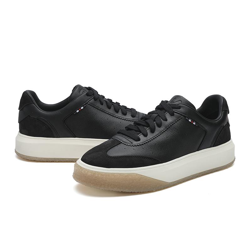 Fila Olimpica Классические Универсальные Прочные Низкие Кеды для Скейтборда Мужские Кроссовки Черные F12M413210FBK