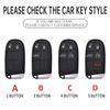 EPY1 Leather Car Key Case Cover Shell For Jeep Renegade Wrangler Patriot Grand Cherokee Compass Liberty WK2 KL MP BU SRT Accessories