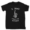 I Don't Trust Me Either T Shirt Skeleton Fingers Crossed No Good Bad Trouble Tee