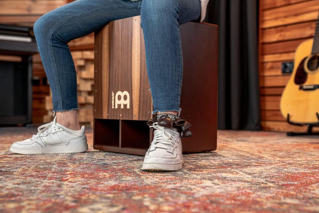 Meinel Percussion Foot Rattle Bendo Seeds FR1B (mulberry) []