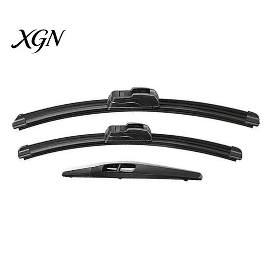 Weatherproof Vehicle Wiper Blades 3 Pcs Windshield for Suzuki SX4 2006-2020, 26" Replacement Parts + 14" 10" Original Equipment Automotive Easy