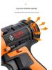 Cordless Drill & Electric Screwdriver Set with Lithium Battery - Complete Hardware Toolbox & Power Tools Gift Set