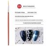UV Gel Polish Painting Professional Nail Design Tool Wooden Nail Art Brushes Fine Liner Brush for Thin Details
