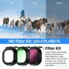 Для DJI NEO 2 Комплект фильтров для объектива ND8 ND16 ND32 ND64 CPL UV ND Фильтры Легкий фильтр для камеры Для аксессуаров дрона DJI NEO 2