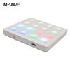 Portable RGB MIDI Drum Pad DJ Keyboard Controller