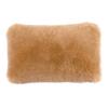 Senko Brisbane Square 40 X Brown Mouton Warm and 90928 M+home Cushion, Approx. 25cm, Wool, Thick,