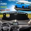 Для Ford Focus Mk4 IV 2018 Коврик на панель приборов, Защитная накладка на панель, Противоскользящий, Защита от УФ-лучей, Солнцезащитный коврик, 1 шт.