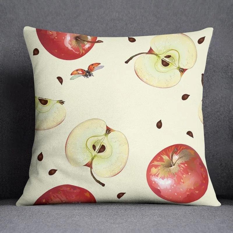 Летний фруктовый узор наволочка для украшения автомобиля офис гостиная диван дома наволочка