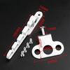 Inner Window Limiter Latch Position Stopper Casement Wind Brace Home Security Door Windows Sash Lock Child Safety Protection