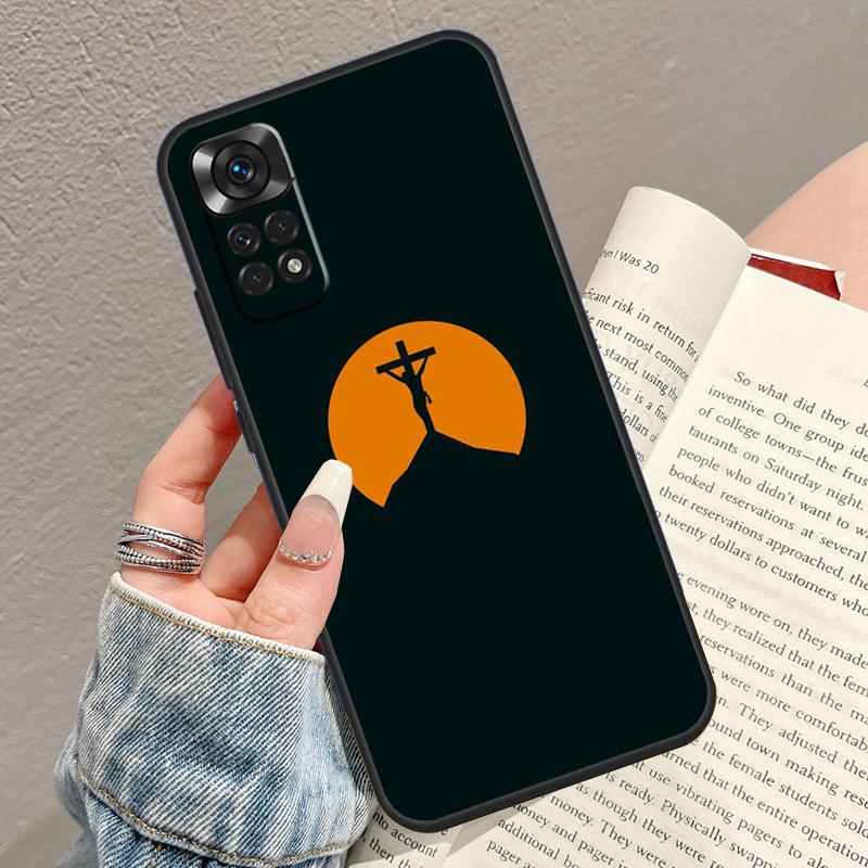 Jesus Christ Cross Phone Case For Xiaomi Redmi Note 14 13 Pro 9 10 11 12 15 Pro Plus 14C 13C 10C 12C 15C Cover