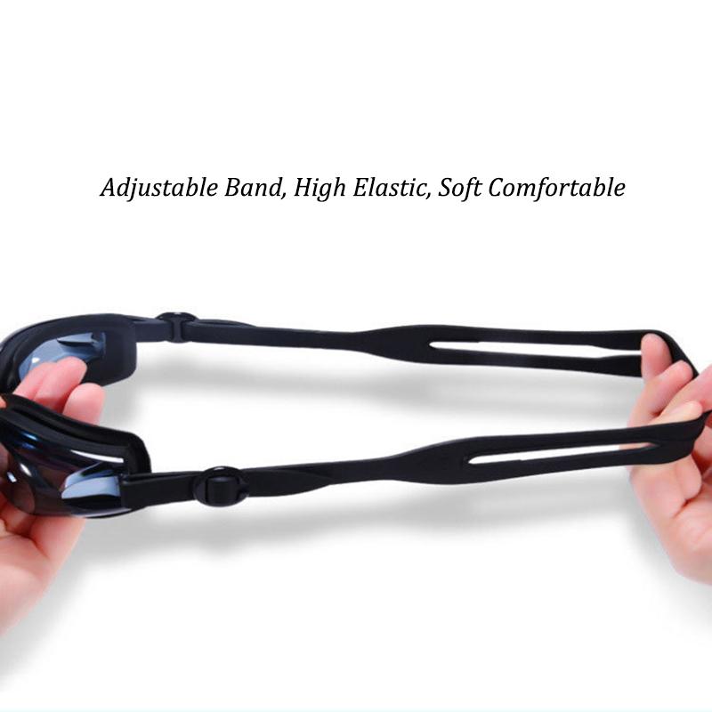 Очки для плавания при близорукости, мужские, женские, детские, для бассейна, водные виды спорта, водонепроницаемые, противотуманные, с защитой от ультрафиолета, оптические очки