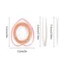 360 шт./рулон Телесного цвета Невидимые ленты Двойные наклейки Принадлежности для макияжа глаз Для нависших век Подъемные полоски Бесследная лента Клейкая