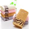 Bamboo Fiber Towel Tiger Pattern Thickened Face Towel Gift Bamboo Charcoal Fiber Towel