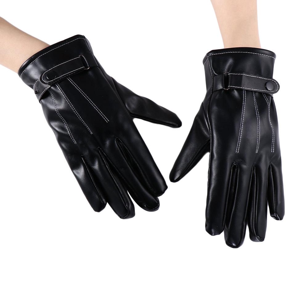 Качественные мужские кожаные перчатки ветрозащитные осенние мотоциклетные перчатки с полным пальцем перчатки варежки