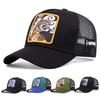 Spring Summer Cartoon Animal Embroidery Baseball Cap for Men Women Street Breathable Net Shade Cap Unisex Hip Hop Dad Mesh Hat