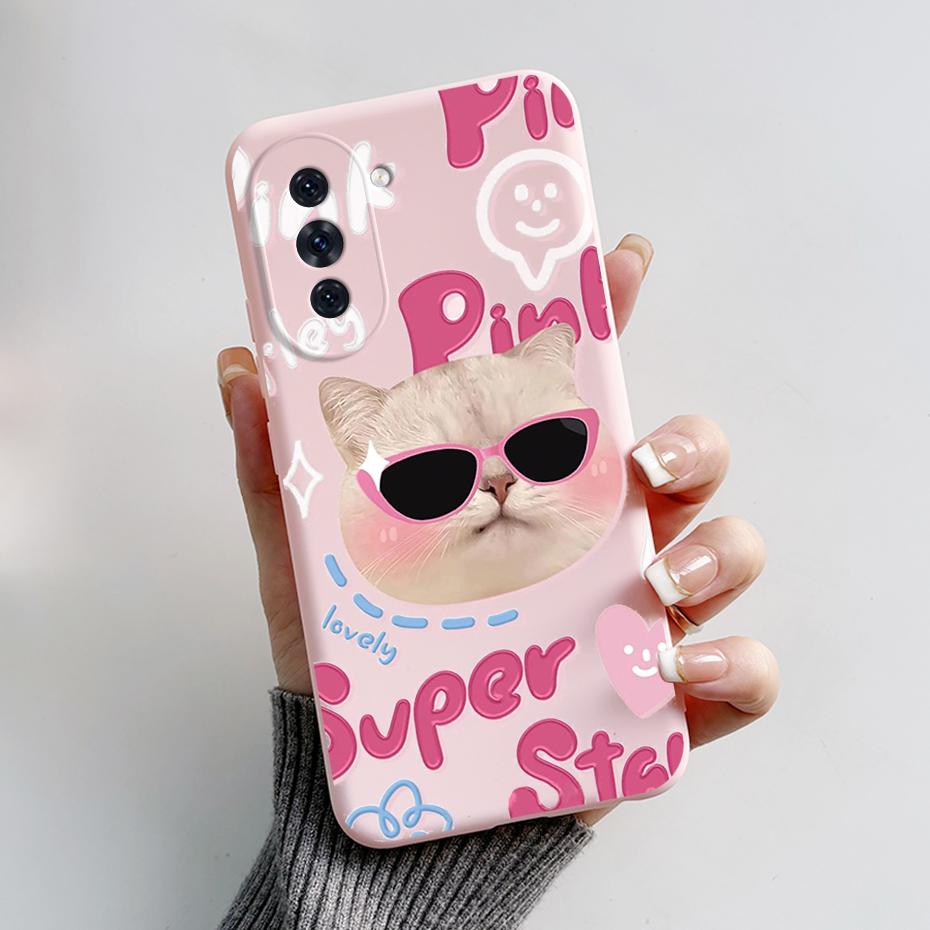 For Huawei Nova 10 Case Soft Silicone Stylish Painted Cover For Huawei Nova 10 Pro Bumper Back Coque Phone Case Nova10 Se Fundas