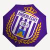 Anderlecht, Badge Automatic Opening and Closing, 8 rib Structure Portable Umbrella, Suitable for Men and Women in All Seasons  Perfect Gift